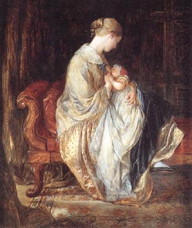 The Young Mother, Charles west cope RA